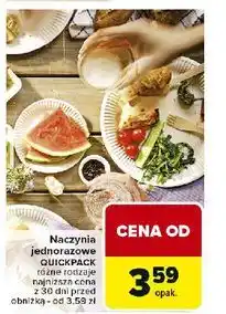 Carrefour Kubki papierowe Quickpack oferta