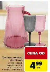 Carrefour Zastawa stołowa plastikowa dla dzieci oferta