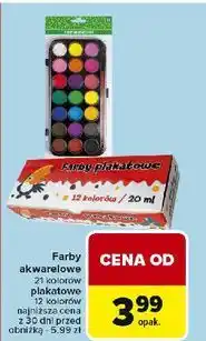Carrefour Farby akwarelowe oferta