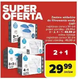 Carrefour Wkłady filtrujące unimax mg+ Dafi oferta