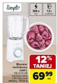 Carrefour Blender kielichowy sbl500-24 Simpl oferta