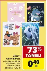 Carrefour Zeszyt a5/16 k 3 linie oferta