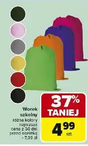 Carrefour Worek szkolny oferta