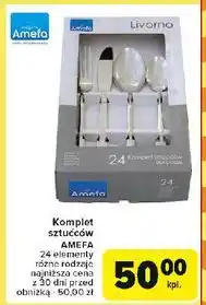 Carrefour Komplet sztućców livorno Amefa oferta