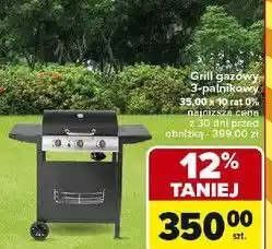 Carrefour Grill gazowy 3-palnikowy oferta