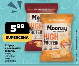 Netto Chipsy z soczewicy Cheddar Moonsy oferta
