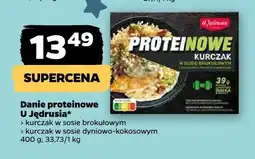 Netto Danie proteinowe kurczak w sosie brokułowym U Jędrusia oferta