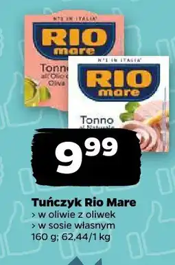 Netto Tuńczyk w oliwie z oliwek Rio Mare oferta