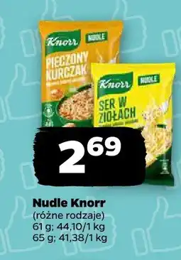 Netto Nudle różne rodzaje Knorr oferta
