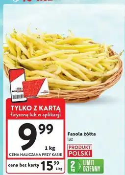 Intermarche Fasola żółta luz Intermarche oferta