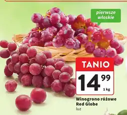 Intermarche Winogrono różowe Red Globe luz Intermarche oferta