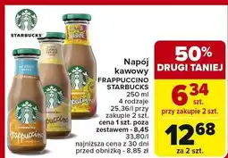 Carrefour Market Napój kawowy Frappuccino Starbucks oferta