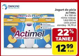 Carrefour Jogurt Actimel 8-pak Danone oferta
