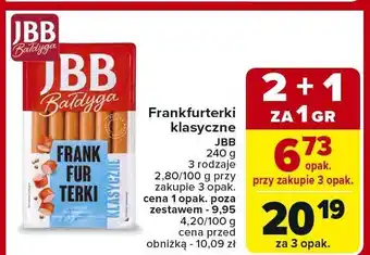 Carrefour Frankfurterki klasyczne JBB oferta