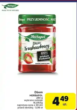 Carrefour Dżem owocowy Herbapol oferta