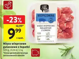 Intermarche Mięso wieprzowe gulaszowe z łopatki Intermarche oferta