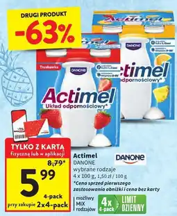 Intermarche Napój Actimel Danone oferta