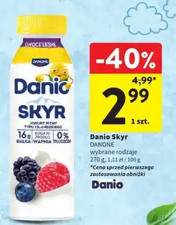 Intermarche Jogurt Danio Skyr Danone oferta