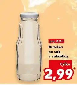 Kaufland Butelka na sok z zakrętką 0,3 l Kaufland oferta