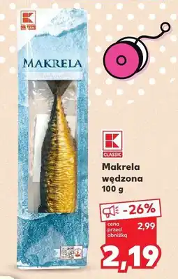 Kaufland Makrela wędzona K-Classic oferta