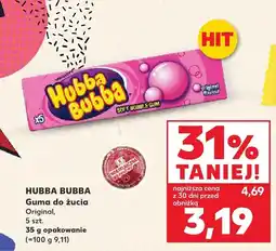 Kaufland Guma do żucia Hubba Bubba Original oferta