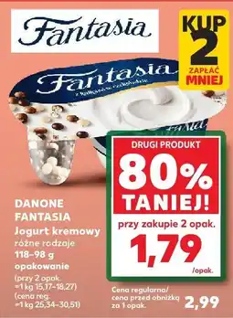 Kaufland Jogurt kremowy Danone Fantasia oferta