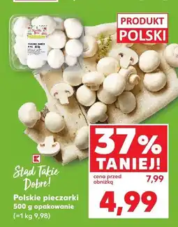Kaufland Pieczarki polskie Kaufland oferta