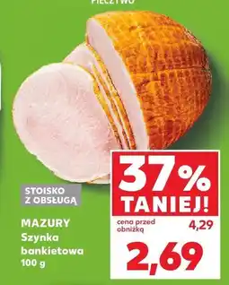 Kaufland Szynka bankietowa Mazury oferta