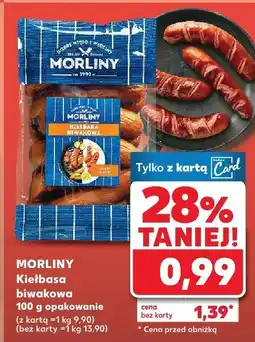 Kaufland Kiełbasa biwakowa Morliny oferta