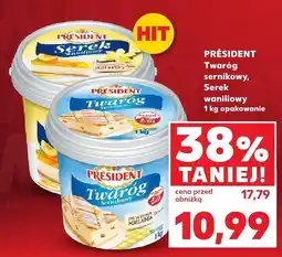 Kaufland Twaróg sernikowy President oferta