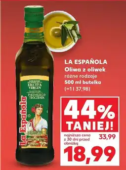 Kaufland Oliwa z oliwek La Española oferta
