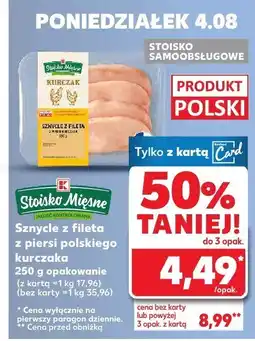 Kaufland Filet z piersi kurczaka Stoisko Mięsne oferta