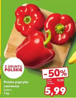 Kaufland Papryka czerwona Kaufland oferta