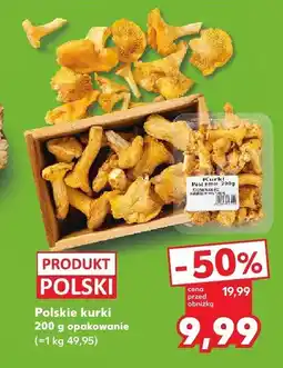 Kaufland Grzyby Kurki Kaufland oferta