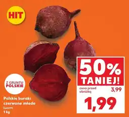 Kaufland Buraki czerwone młode Kaufland oferta