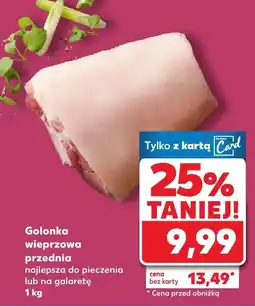 Kaufland Golonka wieprzowa przednia Kaufland oferta