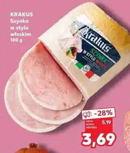Kaufland Szynka w stylu włoskim Krakus oferta