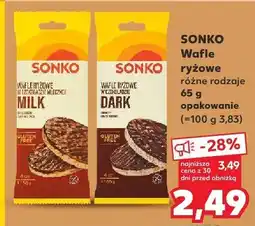 Kaufland Wafle ryżowe Sonko oferta