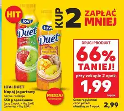 Kaufland Napój jogurtowy Jovi Duet oferta