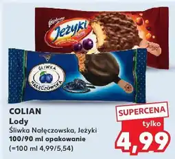Kaufland Lody Śliwka Nałęczowska, Jeżyki Colian oferta