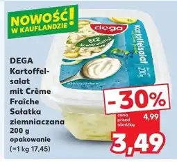 Kaufland Sałatka ziemniaczana Kartoffel-salat mit Crème Fraîche Dega oferta