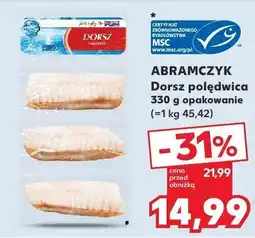 Kaufland Dorsz polędwica Abramczyk oferta