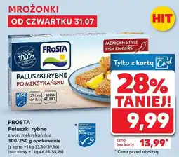 Kaufland Paluszki rybne po meksykańsku Frosta oferta