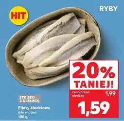 Kaufland Ryba filety śledziowe à la matias Kaufland oferta