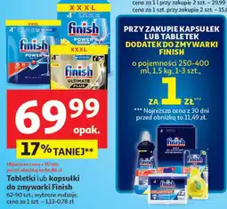 Auchan Kapsułki do zmywarki Finish oferta