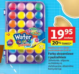 Auchan Farby akwarelowe O oferta