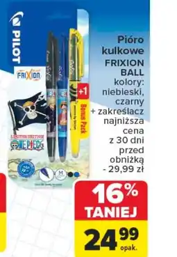 Carrefour Pióro kulkowe Frixion oferta