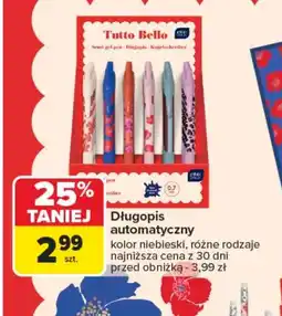 Carrefour Długopis Tutto Bello oferta