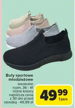 Carrefour Buty młodzieżowe oferta
