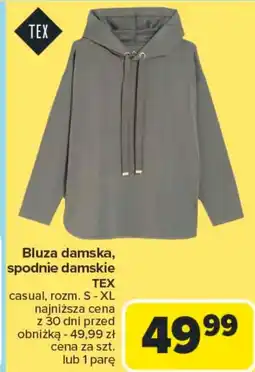 Carrefour Bluza damska TEX oferta
